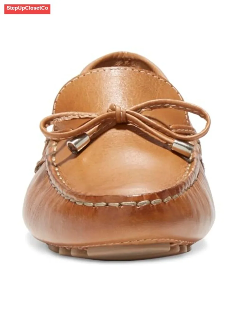 Leather Lined Loafers with Cushioned Insole & Rubber Outsole